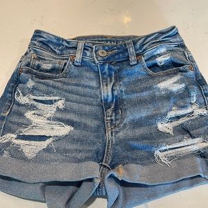 American Eagle Womens denim shorts size 00